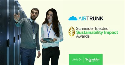 Airtrunks Wins In The Schneider Electric Sustainability Impact Awards