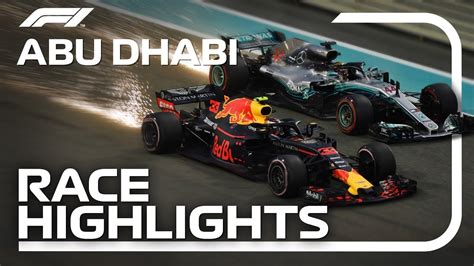 2018 Abu Dhabi Grand Prix Race Highlights Youtube