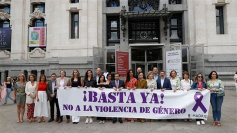 Condena al último crimen machista en Madrid con un minuto de silencio