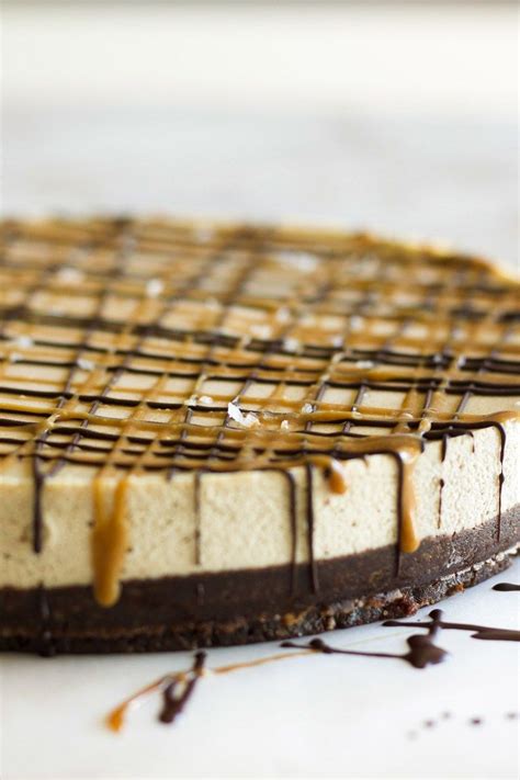 Vegan Salted Caramel Chocolate Cheesecake Amy Le Creations Recipe