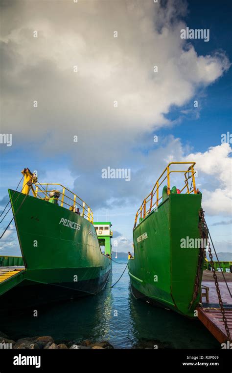 British Virgin Islands Virgin Gorda Spanish Town Inter Island Cargo