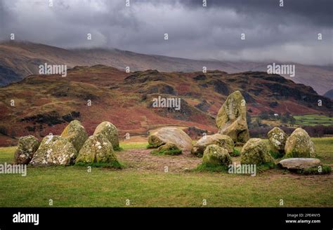 The Stones Of Castlerigg Stone Circle Near Keswick Lake District