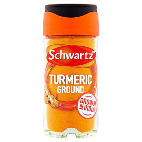 Schwartz Turmeric 37g Herbs Spices And Seasonings Iceland Foods