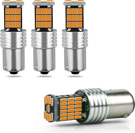 Jeseny Pack 4 Car LED Decoding Reverse Lights Error Free LED Bulbs