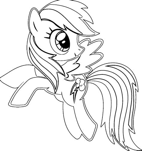 Rainbow Dash Printable Coloring Pages Printable Word Searches