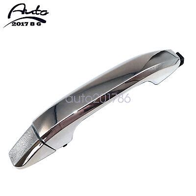 Outside Exterior Door Handle Chrome Rear Lh Rh Side Fit Silverado