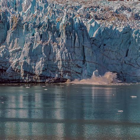 Glacier Bay Ice Calving Photograph By Brenda Jacobs Fine Art America