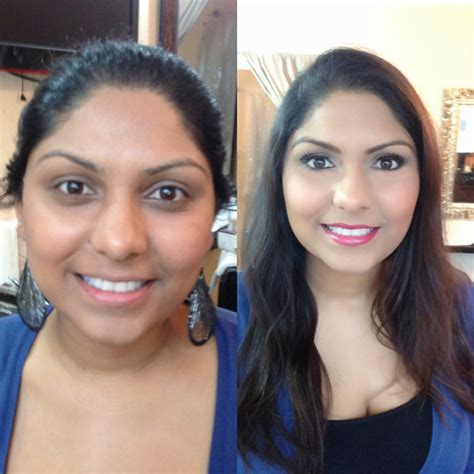 Before And After Indian Wedding Makeup Artist Infoupdate Org