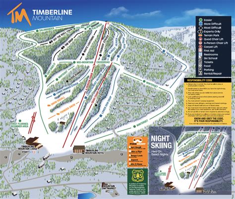 Trail Map – Timberline Mountain