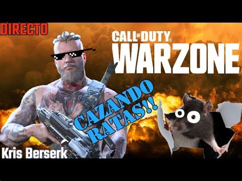 Jugando Warzone Modo Caza Ratas Warzone Cod Treyarch Ps Youtube