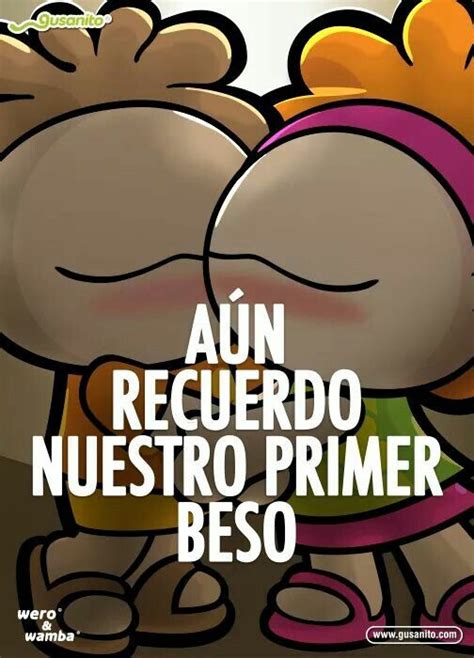 Firts Kiss Wamba Y Wero Gusanito Amor Imagenes De Amor Gratis