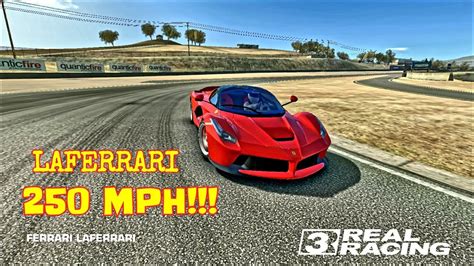 Ferrari Laferrari Lap Rr3 Real Racing Youtube