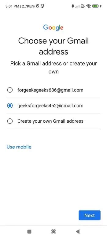 Gmail Tips Setting Up Gmail Account Geeksforgeeks