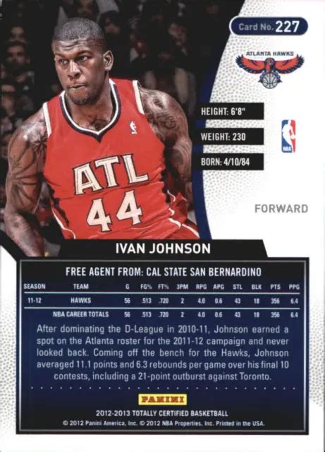 CARTE DE BASKETBALL 2012 13 entièrement certifiée Red Atlanta Hawks