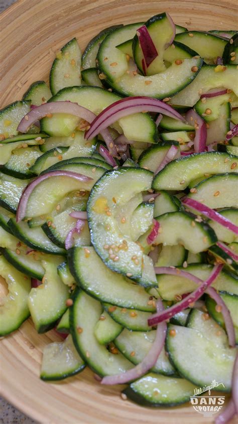 Salade De Concombre Ail Et Gingembre D Ottolenghi Une Aiguille Dans