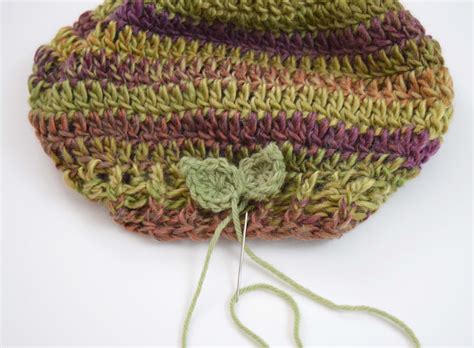 Leafy Tam Free Crochet Pattern Morale Fiber