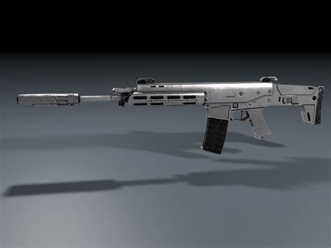 Bushmaster Remington Acr 3d Model Cgtrader