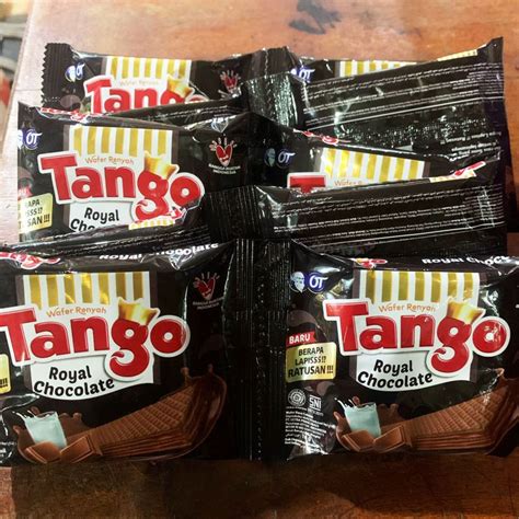 Jual Tango Royal Chocolate Wafer Rasa Cokelat Pack Isi Pcsx G