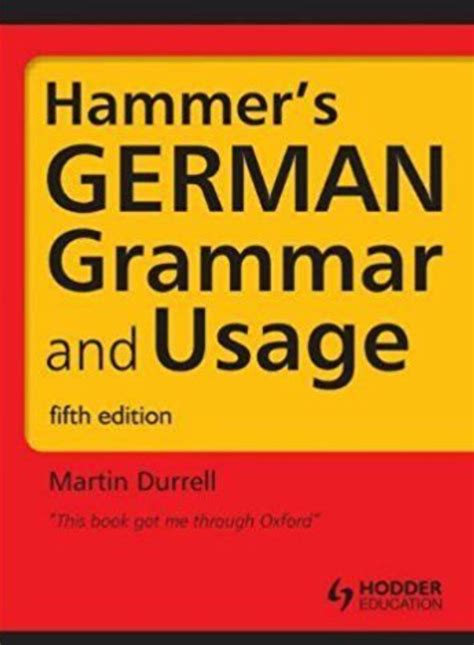 The Best German Grammar Books