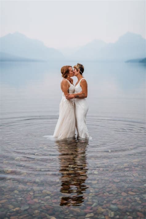 Glacier National Park Elopement Popsugar Love And Sex Photo 125