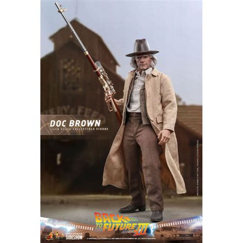 Doc Brown Back To The Future Iii Movie Masterpiece Hot Toys Frikanime