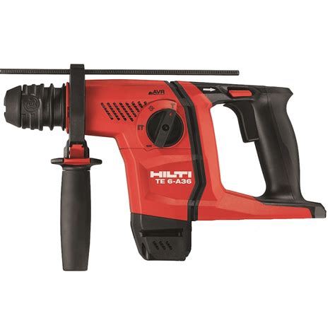 Hilti 36 Volt Lithium Ion Cordless Sds Plus Rotary Hammer Drill Te 6 A Avr Tool Body The Home