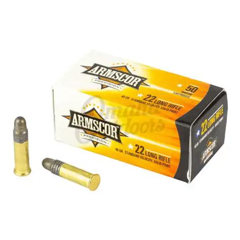 Armscor 22lr 40 Grain Sp 50 Rounds Omaha Outdoors