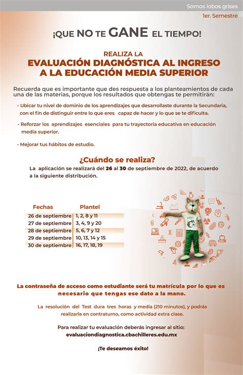 Evaluación Diagnóstica al Ingreso a la Educación Media Superior 2022