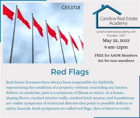 May 25 Ce Red Flags Event Registration