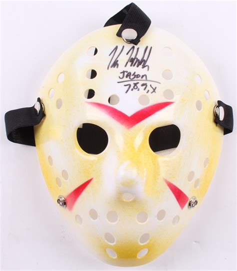 Kane Hodder Signed "Friday the 13th" Jason Voorhees Mask Inscribed ...