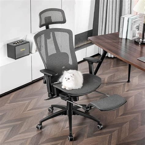 Kewin Fauteuil Bureau Ergonomique Chaise De Bureau Pour Pc Haut