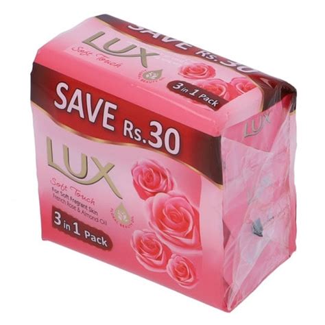 Buy Lux Soft Touch Soap Bar Gr Pack Of Online Carrefour Pakistan