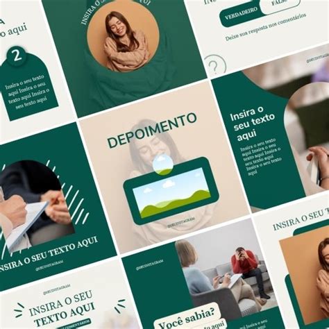 Pack Canva Artes Para Psic Loga Elo Produtos Especiais