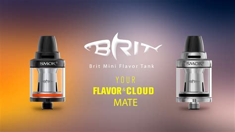 Smok Brit Mini Flavor Tank Review Spinfuel Wellness