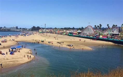 Santa Cruz Main Beach Central California California World Beach