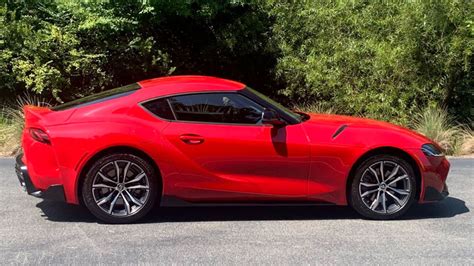 Behind The Wheel Of A Toyota Gr Supra