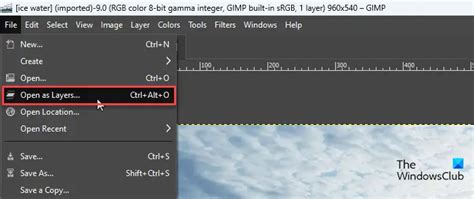 How To Blend Two Images In GIMP