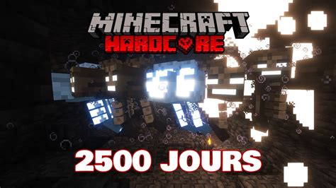 Jai survécu 2500 Jours en Hardcore sur Minecraft YouTube