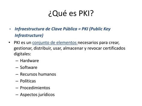 Ppt I Principios B Sicos Sobre Pki Powerpoint Presentation Free