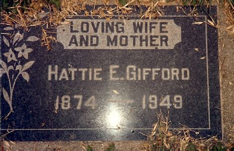 Hattie Ella Barker Gifford Find A Grave Memorial