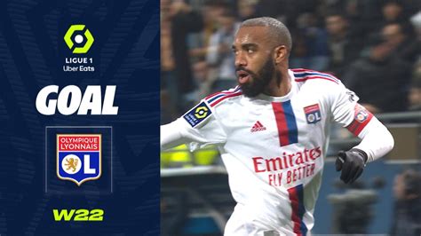 Goal Alexandre LACAZETTE 90 3 OL ESTAC TROYES OLYMPIQUE