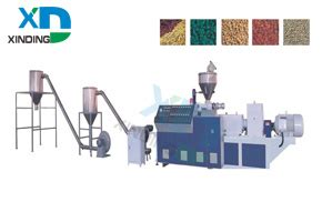 Pvc And Wood Plastic Hot Cutting Granulation Line Wood Plastic And Hot Cutting Granulation Line