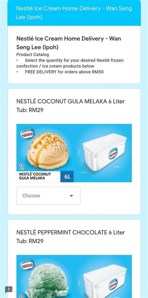 Foodpornmalaysia On Twitter Ini Cara Korang Nak Pesan Aiskrim Nestle