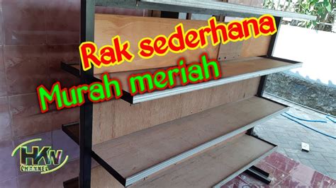 Cara Membuat Rak Dinding Dari Besi Siku