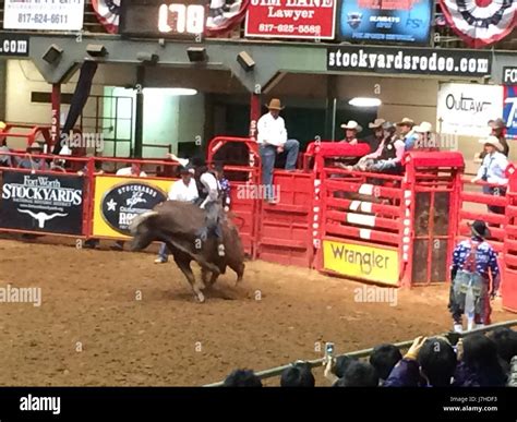 Fort Worth Texas Stock Yards Rodeo Stock Photo Alamy