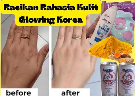 Racikan Rahasia Kulit Glowing Korea Bahan Bahannya Ada Di Minimarket