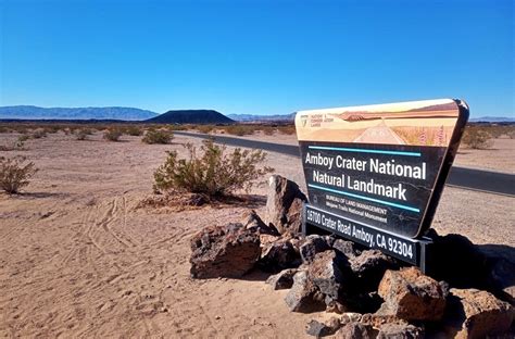 Amboy Crater In The Mojave Desert California Overnight Rv Parking