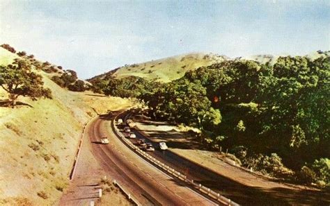 Hwy 99 In 1958 The Grapevine Above Bakersfield Ca Bakersfield