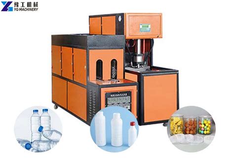 Small Pet Bottle Blowing Machine Semi Automatic Cavity