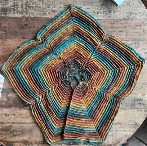 Ravelry Butterfly Ripple Shawl Pattern By Meladoras Creations